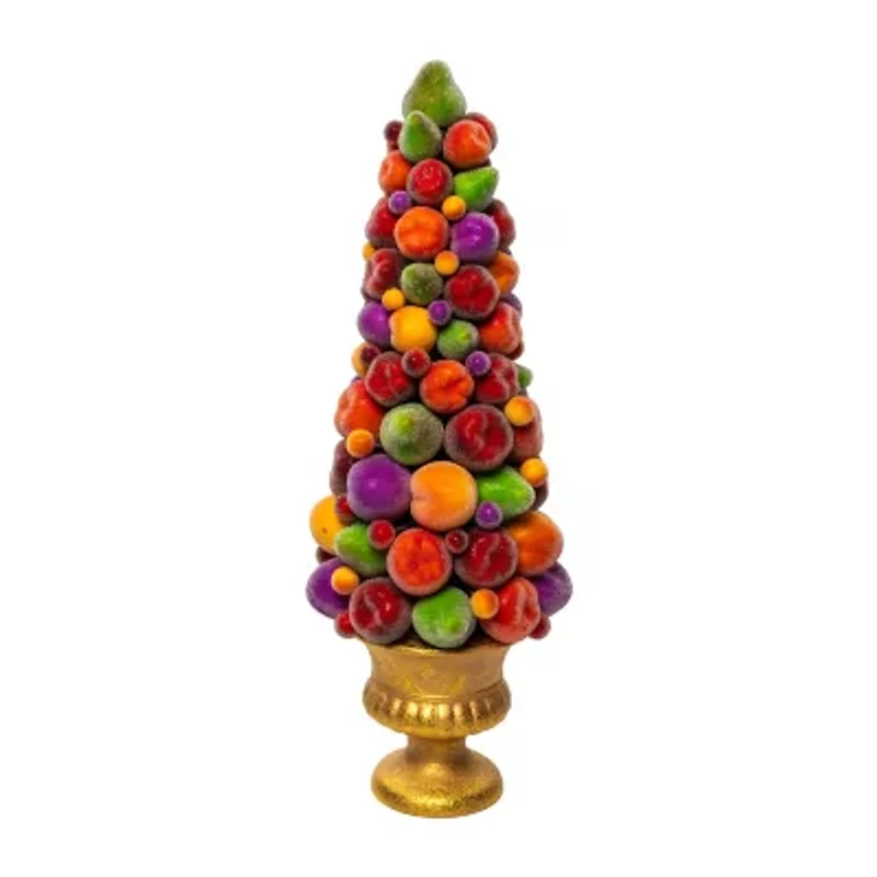 Kurt Adler 17" Fruit Tree Christmas Tabletop Decor