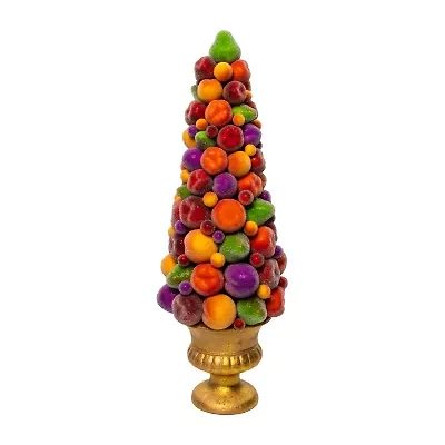 Kurt Adler 17" Fruit Tree Christmas Tabletop Decor