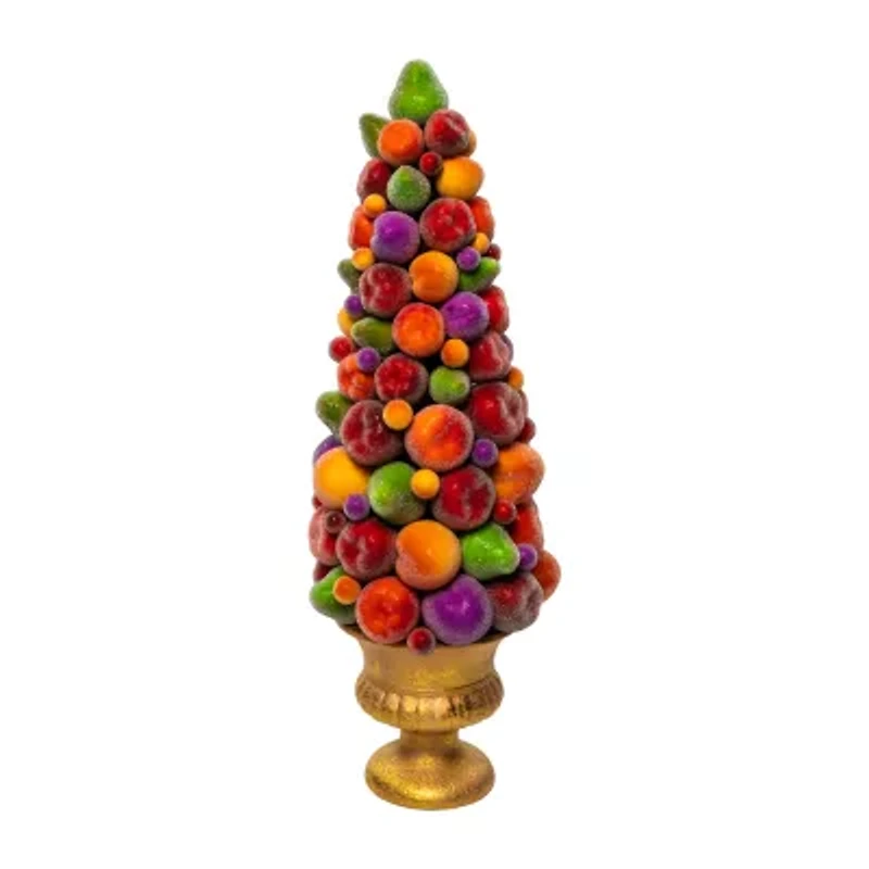 Kurt Adler 17" Fruit Tree Christmas Tabletop Decor