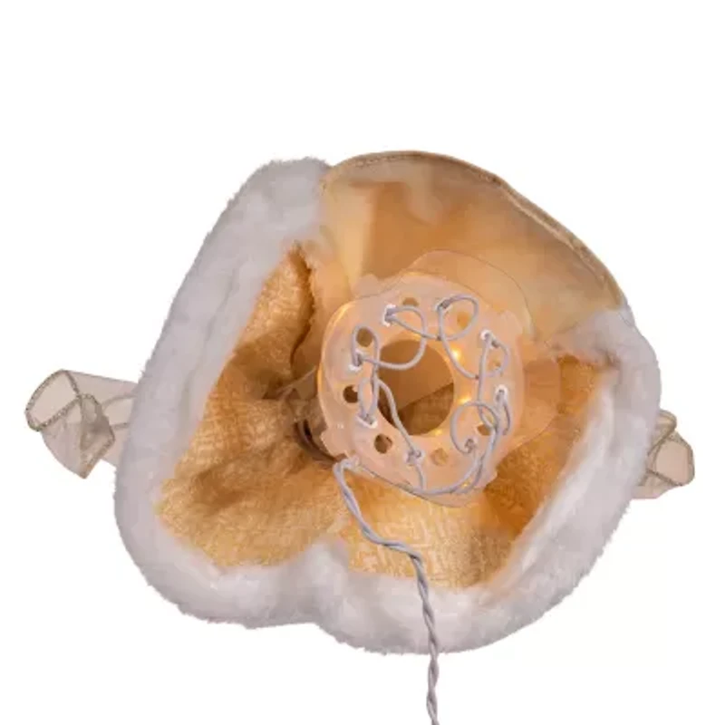 Kurt Adler 10" 10-Light Natural Angel Indoor Tree Skirt