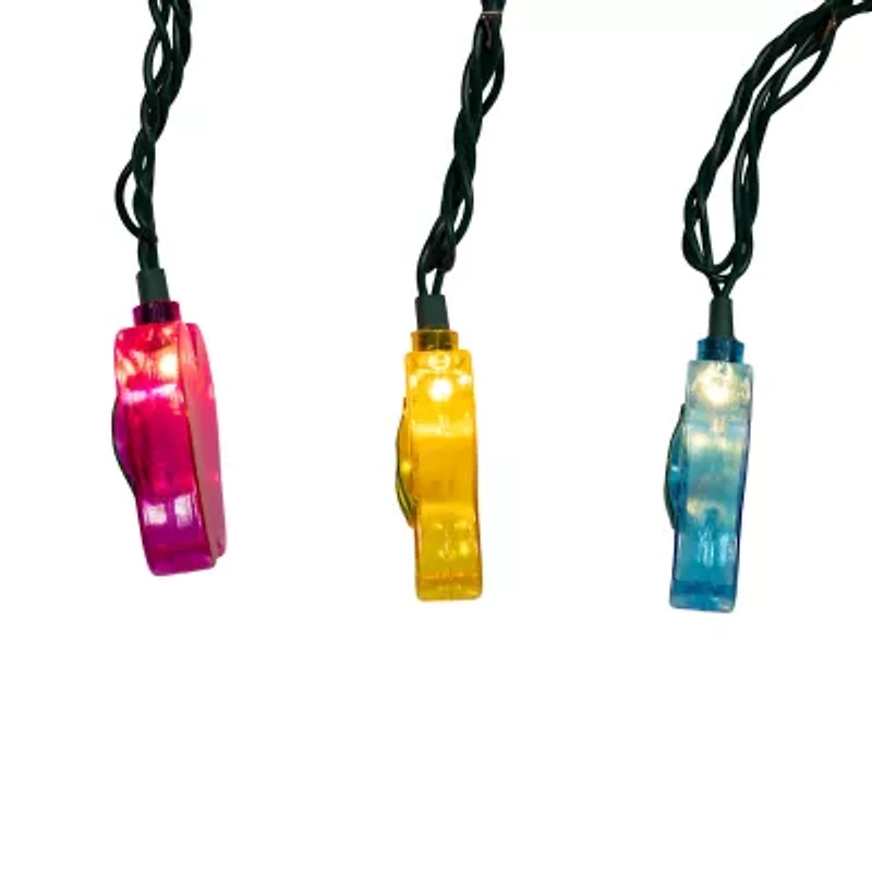Kurt Adler 12' 10-Light Flip-Flops String Lights
