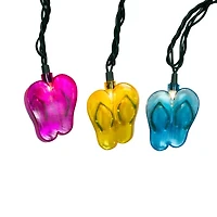 Kurt Adler 12' 10-Light Flip-Flops String Lights