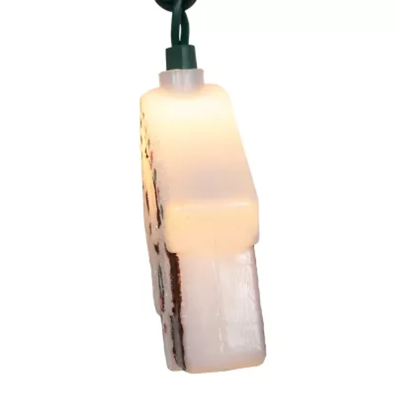 Kurt Adler 10-Light Gingerbread House String Lights