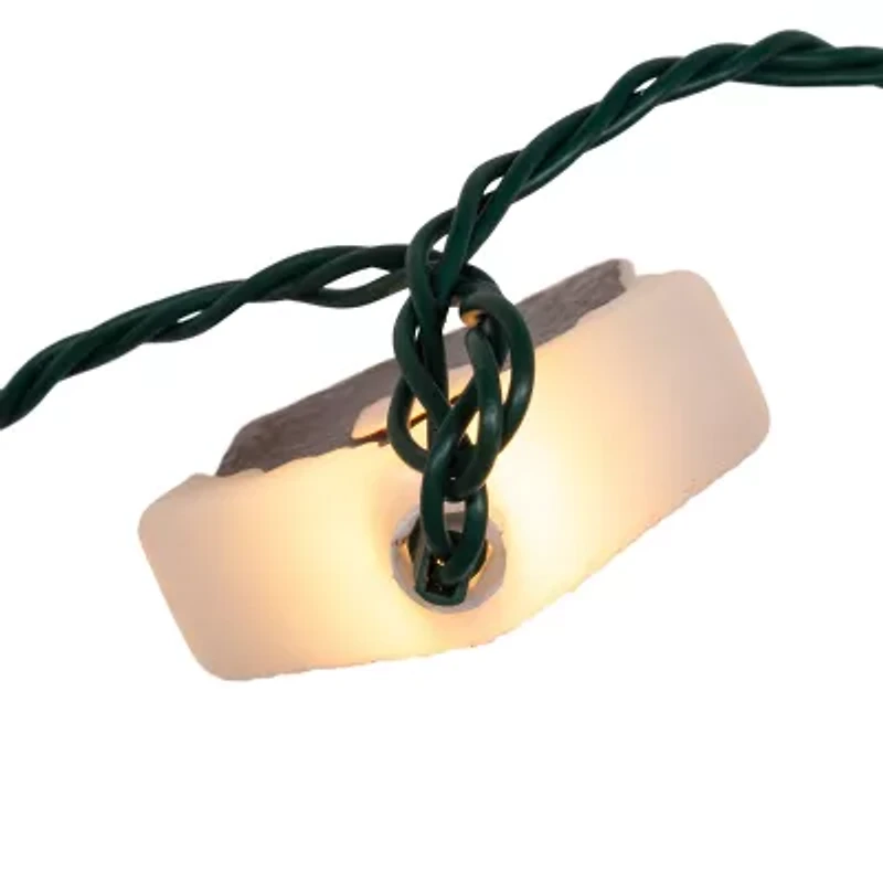 Kurt Adler 10-Light Gingerbread House String Lights