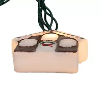 Kurt Adler 10-Light Gingerbread House String Lights