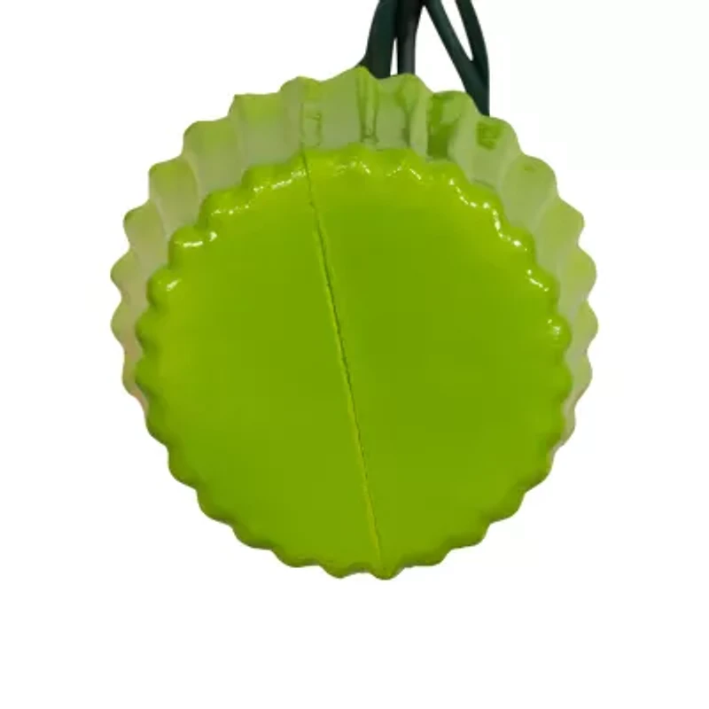 Kurt Adler 12' 10-Light Multicolor Cupcake With Green Wire String Lights