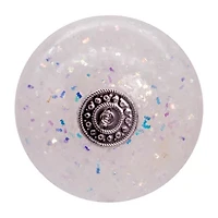 Kurt Adler 100mm Shatterproof Iridescent Glittered Balls 6-pc. Christmas Ornament