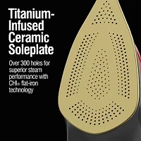 Chi Full Size Auto-off Iron with Titanium Infused Ceramic Soleplate