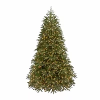 National Tree Co. Jersey Fraser Hinged 5 Foot Pre-Lit Fir Christmas Tree