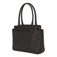 Liz Claiborne Tuxedo Tote Bag