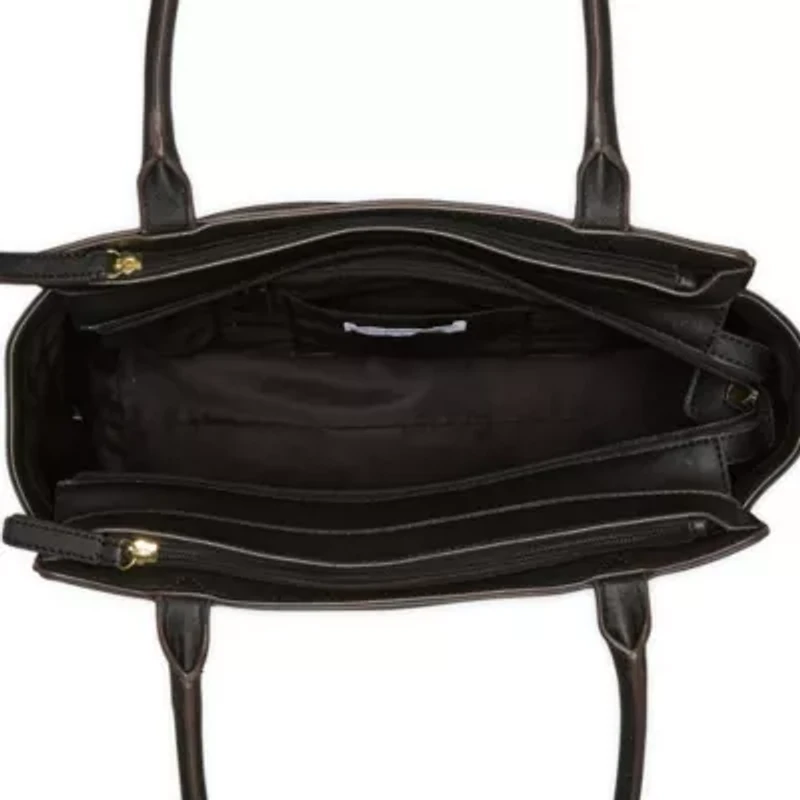 Liz Claiborne Tuxedo Tote Bag