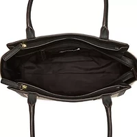 Liz Claiborne Tuxedo Tote Bag