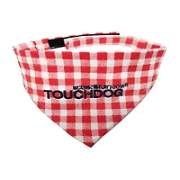Touchdog Plaid Patterned Fashion Dog Collar