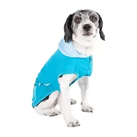 Pet Life ® Active 'Pull-Rover' Premium 4-Way Stretch Two-Toned Performance Sleeveless Dog T-Shirt Tank Top Hoodie