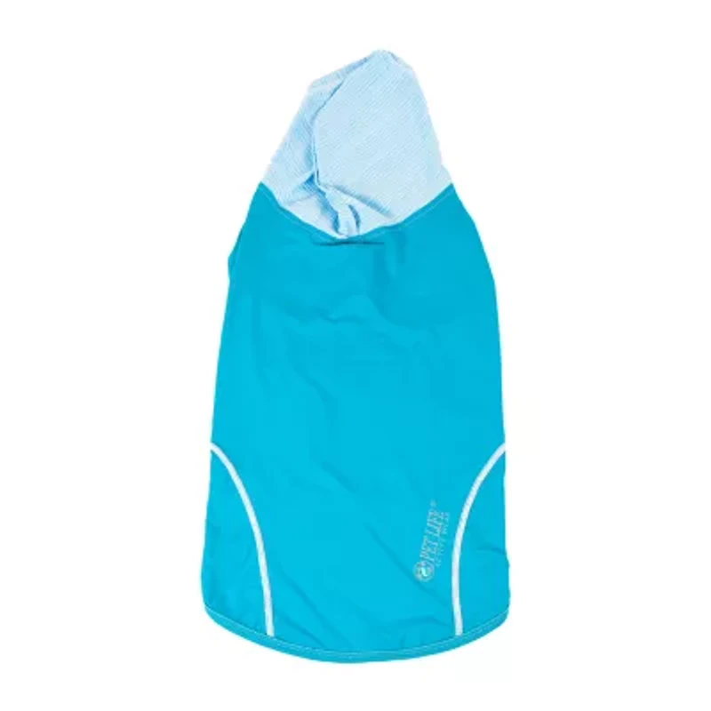 Pet Life ® Active 'Pull-Rover' Premium 4-Way Stretch Two-Toned Performance Sleeveless Dog T-Shirt Tank Top Hoodie