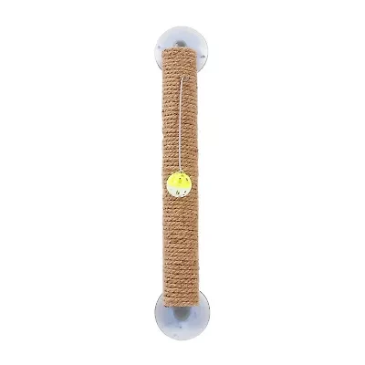 Pet Life Suction Cup Mounted Cat Scratcher