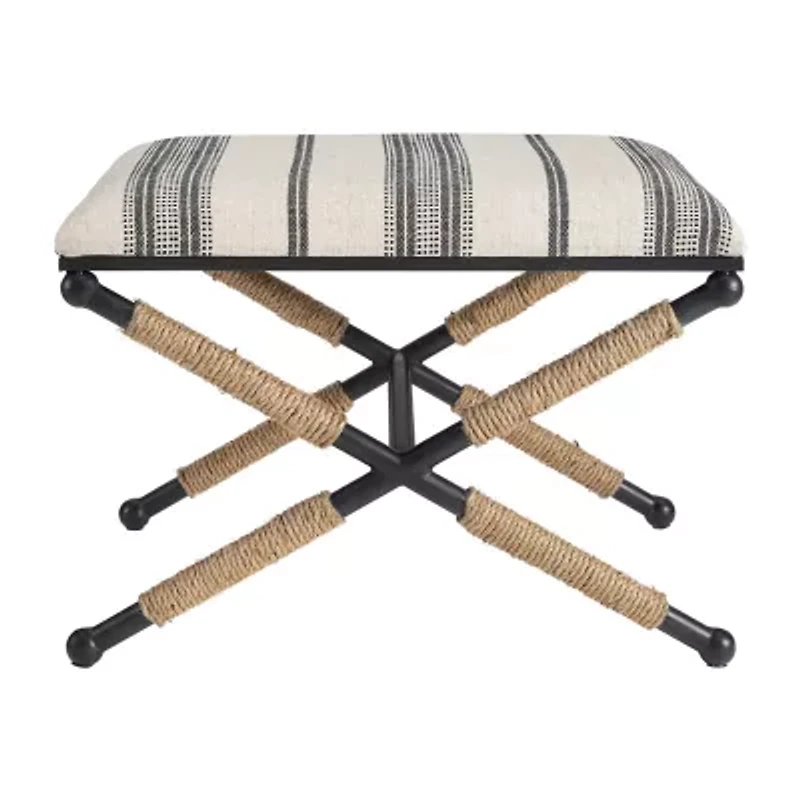 Arjean Living Room Collection Upholstered Footstool
