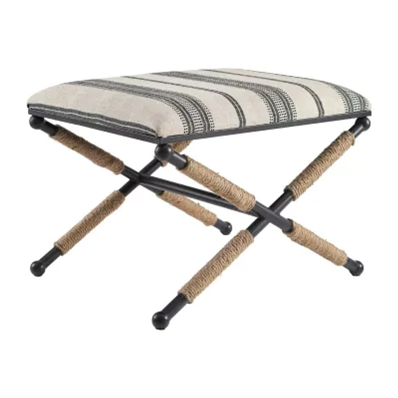 Arjean Living Room Collection Upholstered Footstool