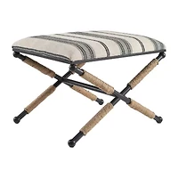 Arjean Living Room Collection Upholstered Footstool