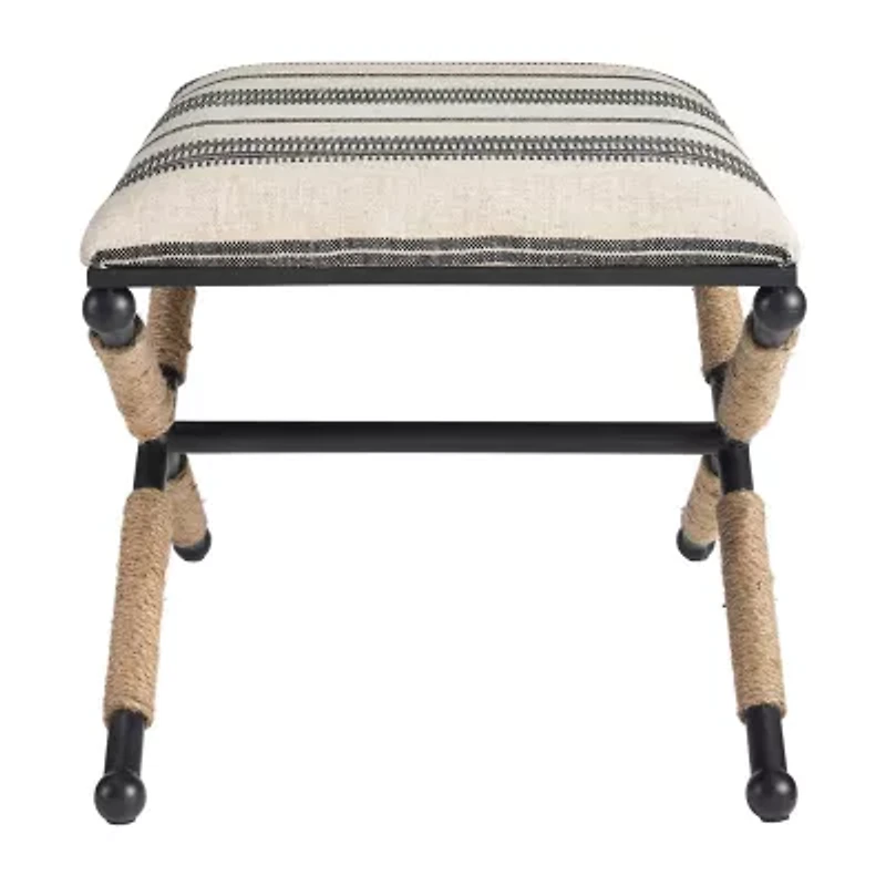 Arjean Living Room Collection Upholstered Footstool
