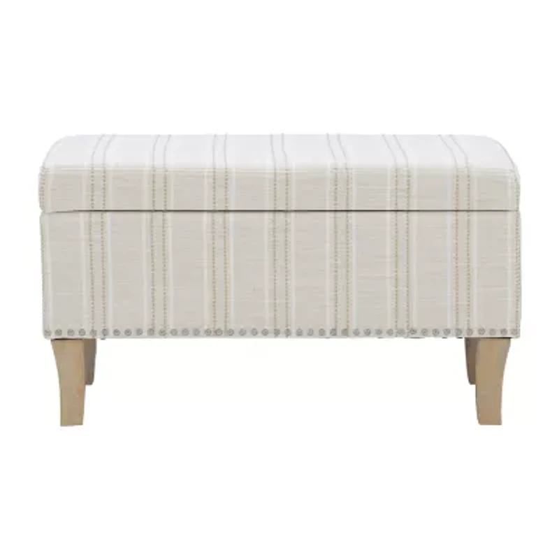 Shawnee Living Room Collection Floral Ottoman