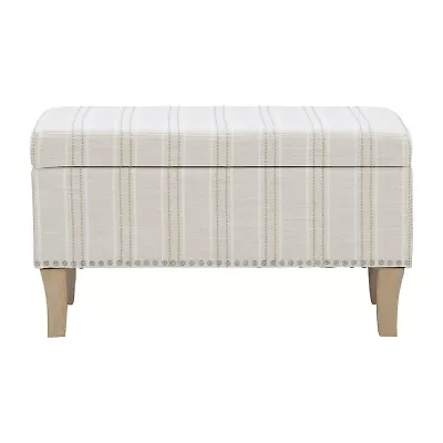Shawnee Living Room Collection Floral Ottoman