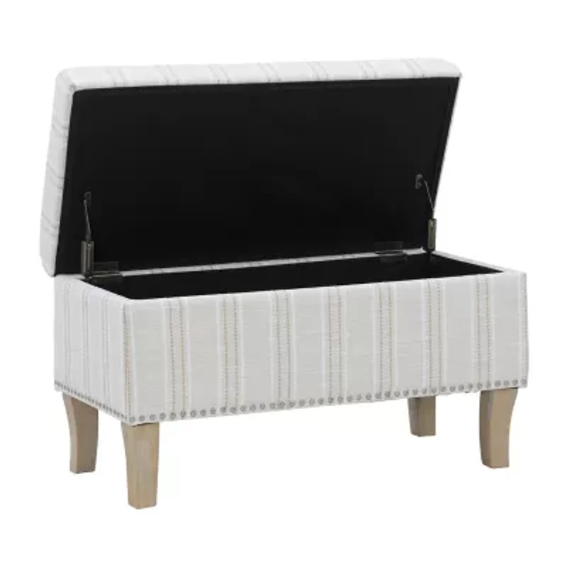 Shawnee Living Room Collection Floral Ottoman