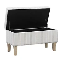 Shawnee Living Room Collection Floral Ottoman