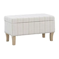 Shawnee Living Room Collection Floral Ottoman