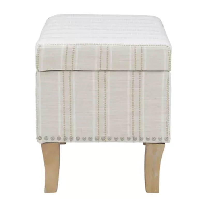 Shawnee Living Room Collection Floral Ottoman