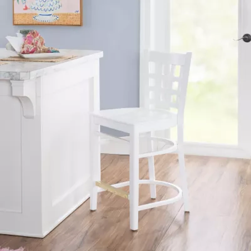 Lashley Kitchen And Dinning Room Collection Counter Height Bar Stool