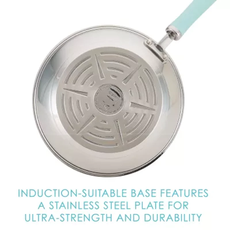 Rachael Ray Create Delicious Stainless Steel 10-pc. Cookware Set