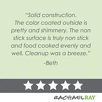 Rachael Ray Create Delicious 3-qt. Non-Stick Everything Pan with Lid