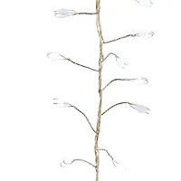 Kurt Adler 300-Light Cluster Garland Cool White LED Twinkle Lights