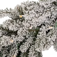 Kurt Adler 9-Foot Battery-Operated Warm White LED Vail Pine Garland