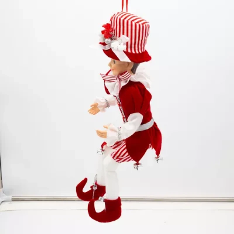 Kurt Adler 15-Inch Kringle Klaus Peppermint Elf Ornament