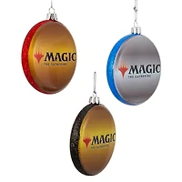 Kurt Adler 100MM Magic The Gathering® Discs 3-Piece Set