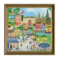 Eeboo Piece And Love Copenhagen 1000 Piece Square Adult Jigsaw 1000-pc. Puzzle