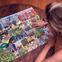 Eeboo Piece And Love Urban Gardening  1000 Piece Square Adult Jigsaw 1000-pc. Puzzle