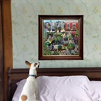 Eeboo Piece And Love Urban Gardening  1000 Piece Square Adult Jigsaw 1000-pc. Puzzle
