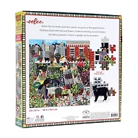 Eeboo Piece And Love Urban Gardening  1000 Piece Square Adult Jigsaw 1000-pc. Puzzle