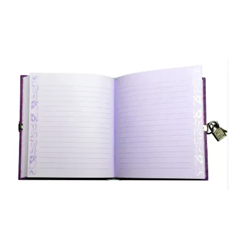 Eeboo Unicorn Hardcover Journal With Lock And Key Art Set