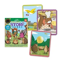 Eeboo Animal Village Create A Story Pre-Literacy Cards Interactive Toy