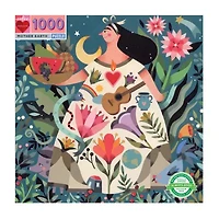 Eeboo Piece And Love Mother Earth 1000 Piece Square Adult Jigsaw 1000-pc. Puzzle
