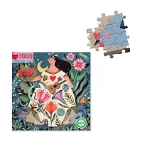 Eeboo Piece And Love Mother Earth 1000 Piece Square Adult Jigsaw 1000-pc. Puzzle