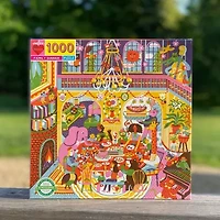 Eeboo Piece And Love Family Dinner Night 1000 Piece 1000-pc. Puzzle