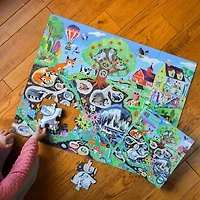 Eeboo Within The Country 48 Piece Giant Floor Jigsaw  30" X 24" 48-pc. Puzzle