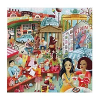 Eeboo Piece And Love Berlin Life 1000 Piece Square 1000-pc. Puzzle