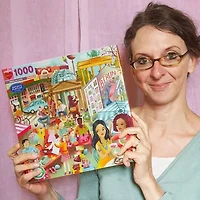Eeboo Piece And Love Berlin Life 1000 Piece Square 1000-pc. Puzzle