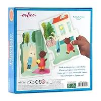 Eeboo Ready To Go Puzzle - Playdate - Sequencing Activity  Ages 3 And Up 10-pc. Puzzle